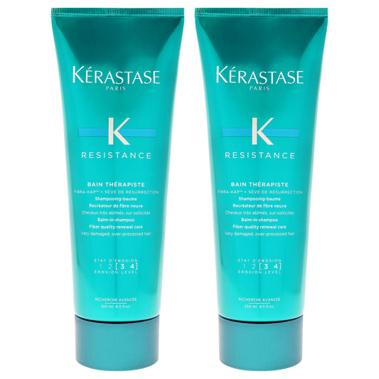 Resistance Bain Therapiste Shampoo - Pack of 2 8.5 oz Shampoo