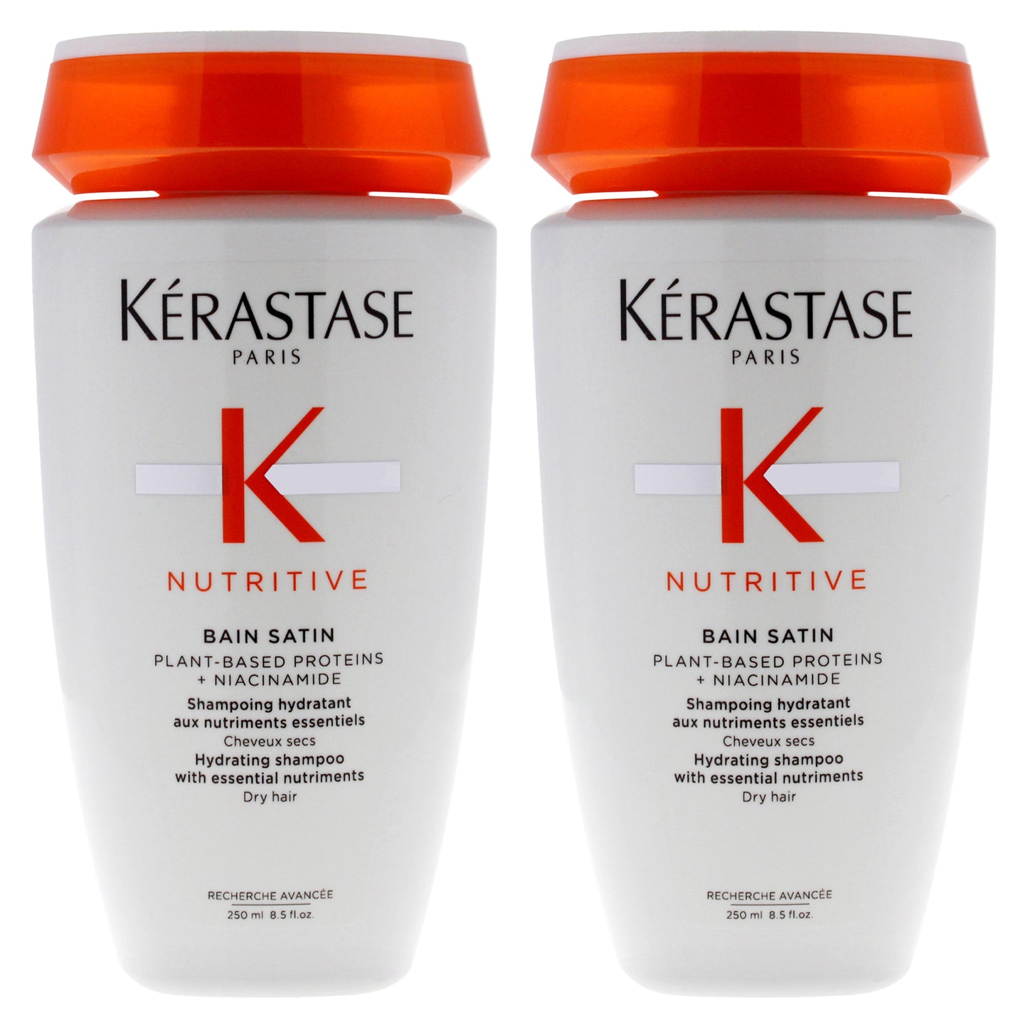 Nutritive Bain Satin Shampoo - Pack of 2 8.5 oz Shampoo