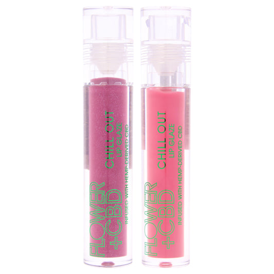 CBD Chill Out Lip Glaze Kit 2 Pc Kit 1.8oz Lip Gloss - 25 Zen