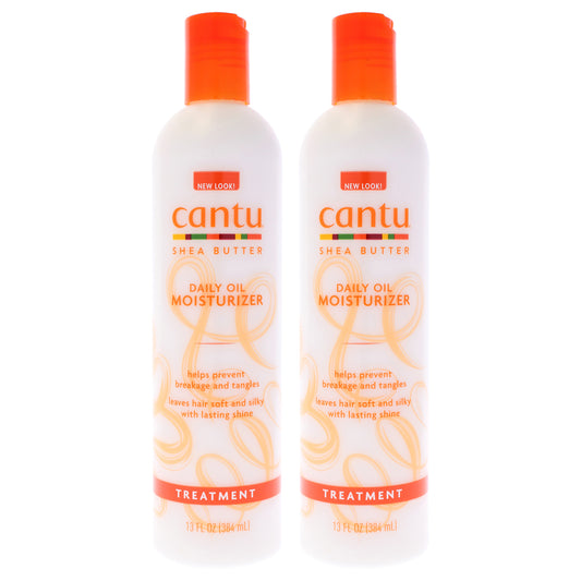 Shea Butter Daily Oil Moisturizer by Cantu for Unisex - 13 oz Moisturizer - Pack of 2