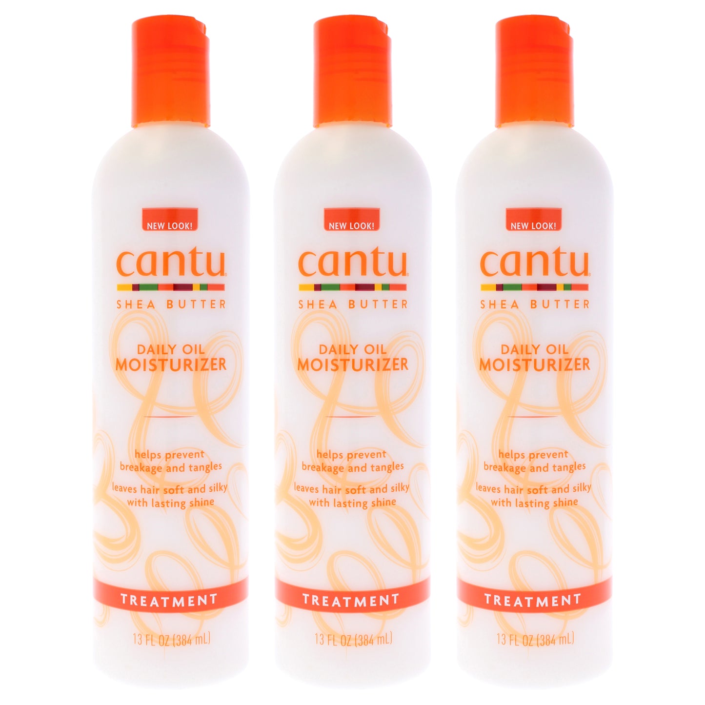 Shea Butter Daily Oil Moisturizer by Cantu for Unisex - 13 oz Moisturizer - Pack of 3