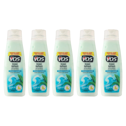 Revitalizing Ocean Refresh Conditioner by Alberto VO5 for Unisex - 15 oz Conditioner - Pack of 5