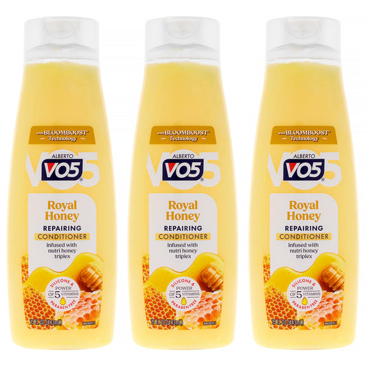 Royal Honey Repairing Conditioner by Alberto VO5 for Unisex - 15 oz Conditioner - Pack of 3