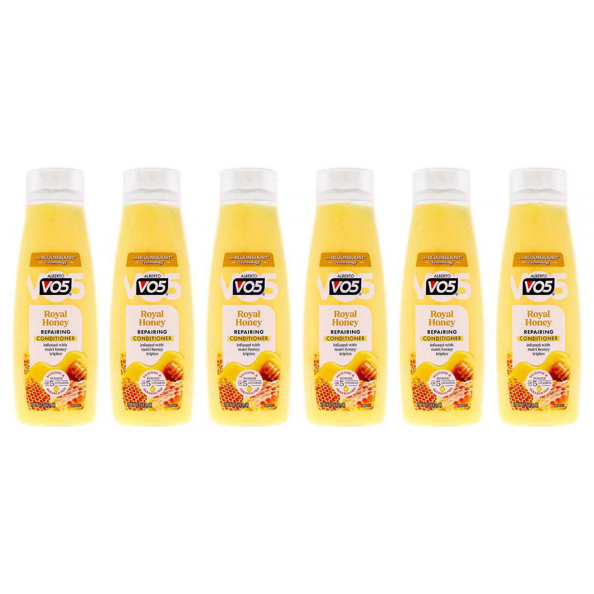 Royal Honey Repairing Conditioner by Alberto VO5 for Unisex - 15 oz Conditioner - Pack of 6