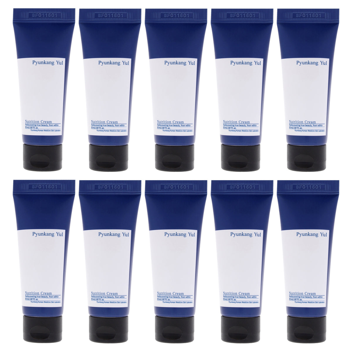 Nutrition Cream by Pyunkang Yul for Unisex - 0.7 oz Cream - Pack of 10